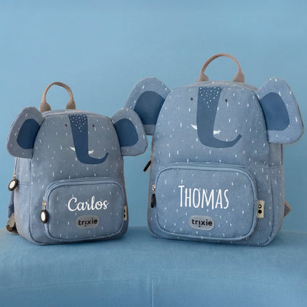SEO. trixie - Personalisierter Rucksack für Kinder - Elefant Linkreich