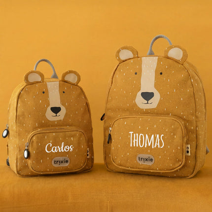 SEO. trixie - Personalisierter Rucksack für Kinder - Bär Linkreich