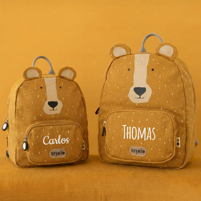 SEO. trixie - Personalisierter Rucksack für Kinder - Bär Linkreich