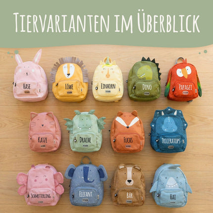 SEO. trixie - Personalisierter Rucksack für Kinder - Bär Linkreich