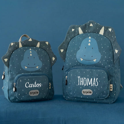 SEO. trixie - Personalisierter Rucksack für Kinder - Triceratops Linkreich