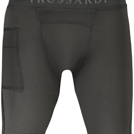 SEO. TRUSSARDI Leggings Herren – Schwarze Jogginghose für Sport & Freizeit - Schwarz Linkreich