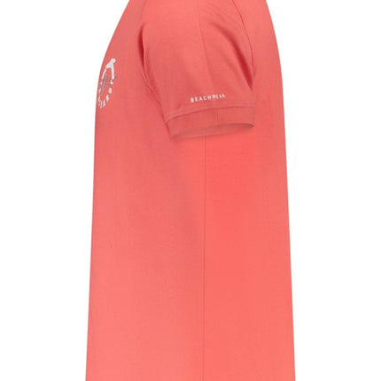 SEO. TRUSSARDI Poloshirt Herren kurzärmelig Rosa – Basic Polo mit Logo - Rosa Linkreich