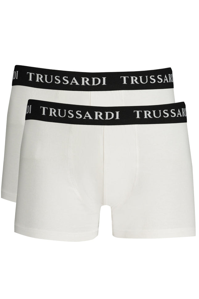 TRUSSARDI Herren-Boxer in Weiß – Bequeme Unterwäsche aus Baumwolle | soulluna.de