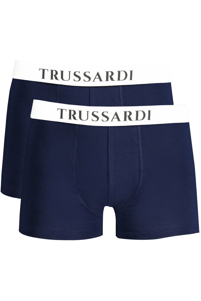 TRUSSARDI Herren-Boxer Blau – Elastischer Komfort aus Baumwolle | soulluna.de