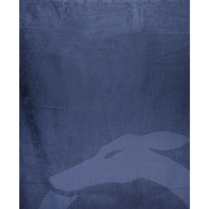TRUSSARDI Jeans Herren-Strandtuch Schwarz – 100% Baumwolle | 88x190 cm