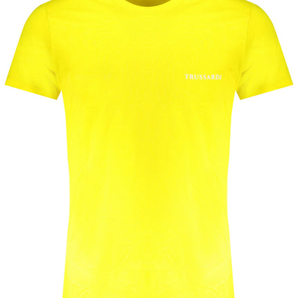 TRUSSARDI T-Shirt Herren Weiß – Kurzärmliges Basic aus 100% Baumwolle