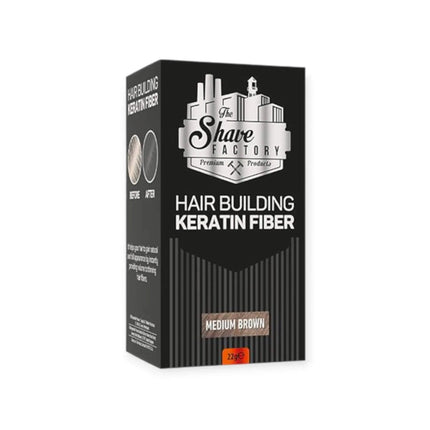 SEO. TSF - Haarkaschierer Hair Building Keratin Fiber - 21 g - Mittelbraun Linkreich