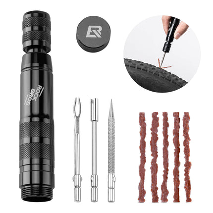 Tubeless Reifenpannenset mit Gummistopfen, Aluminiumgehäus, Griff (Werkzeuge) kaufen bei Linkreich – Jetzt entdecken!