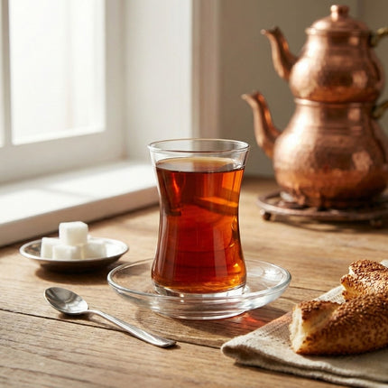 Türkische Teegläser Teeglas Set 6er Klassisch Serie W2976 Weissberg Home