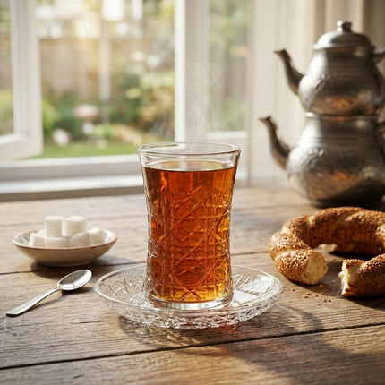 Türkische Teegläser Teeglas Set 6er Klassisch Serie W2982 Weissberg Home