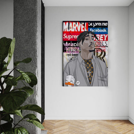 Tupac - Leinwandbild Pop Art (Canvas) kaufen bei Linkreich – Jetzt entdecken!