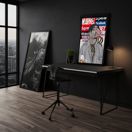 Tupac - Leinwandbild Pop Art (Canvas) kaufen bei Linkreich – Jetzt entdecken!