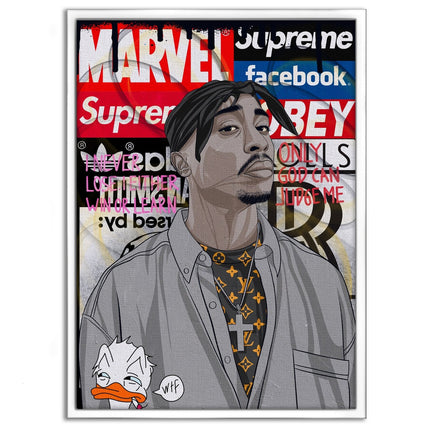 Tupac - Leinwandbild Pop Art (Canvas) kaufen bei Linkreich – Jetzt entdecken!