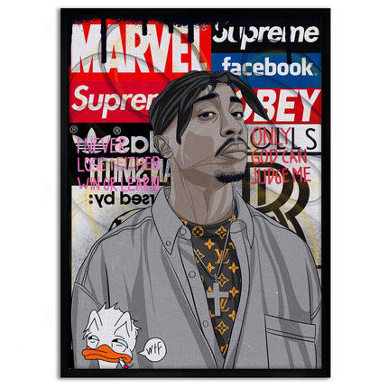 Tupac - Leinwandbild Pop Art (Canvas) kaufen bei Linkreich – Jetzt entdecken!