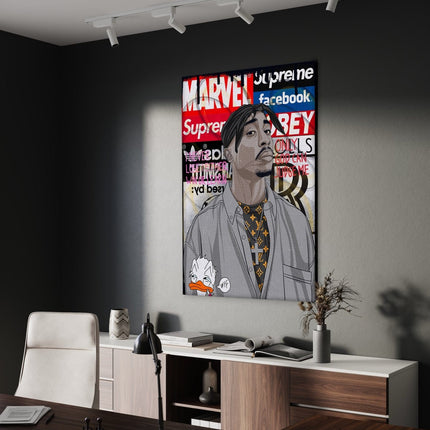 Tupac - Leinwandbild Pop Art (Canvas) kaufen bei Linkreich – Jetzt entdecken!