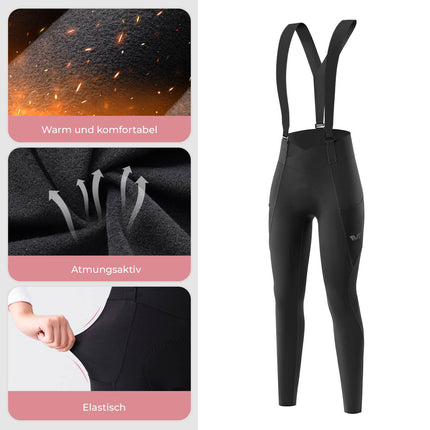 TVI Damen Trägerhose Fahrradhose Gepolstert Stoßfeste Thermo (Fahrradhose) kaufen bei Linkreich – Jetzt entdecken!