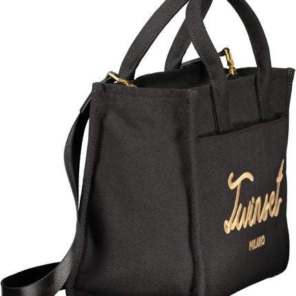 SEO. TWINSET Damen-Tasche Beige – Elegante Tragetasche mit Schultergurt für den Alltag - Schwarz Linkreich