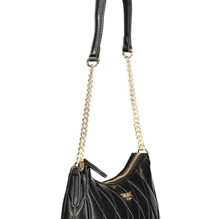 SEO. TWINSET Damen-Tasche Rosa – Schultertasche mit Kette für den Alltag - Schwarz Linkreich