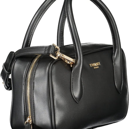 SEO. TWINSET Damen Tasche schwarz – Elegante Handtasche mit Schultergurt für Herbst/Winter - Schwarz Linkreich