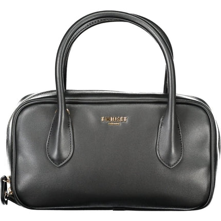 SEO. TWINSET Damen Tasche schwarz – Elegante Handtasche mit Schultergurt für Herbst/Winter - Schwarz Linkreich