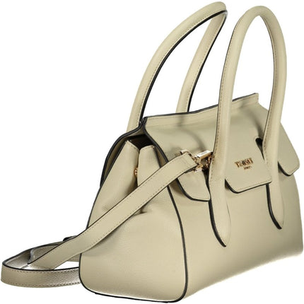 SEO. TWINSET Damen-Tasche schwarz – Elegante Tragetasche mit verstellbarem Schultergurt - Beige Linkreich