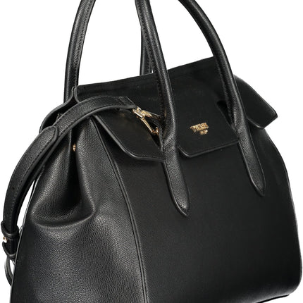 TWINSET Damen-Tasche schwarz – Elegante Tragetasche mit verstellbarem Schultergurt