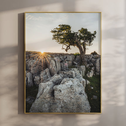 Twisleton Scars Sunrise Print – Yorkshire Dales Landscape Photography