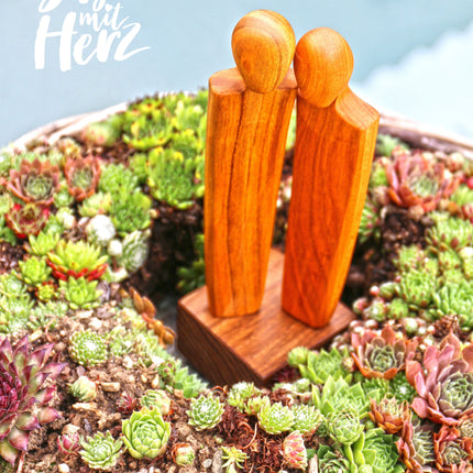 Thankgoods Figur 'Ohne Worte' gross Höhe 23,5 cm - Ideal für Coaching