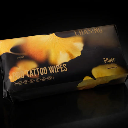 CHASING Pro Tattoo Wipes Dry – Thick Vision Tattoo Tücher 50 Stück