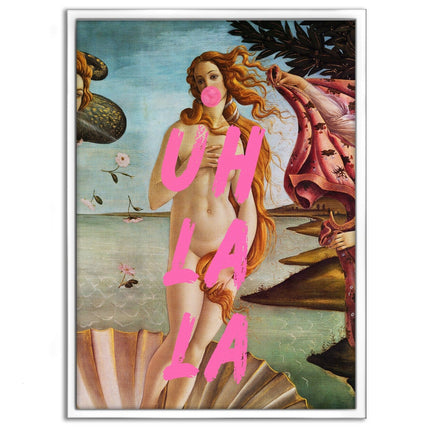 Uh la la - Leinwandbild Quotes (Canvas) kaufen bei Linkreich – Jetzt entdecken!