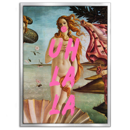 Uh la la - Leinwandbild Quotes (Canvas) kaufen bei Linkreich – Jetzt entdecken!