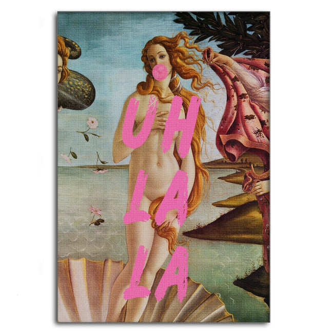 Uh la la - Leinwandbild Quotes (Canvas) kaufen bei Linkreich – Jetzt entdecken!