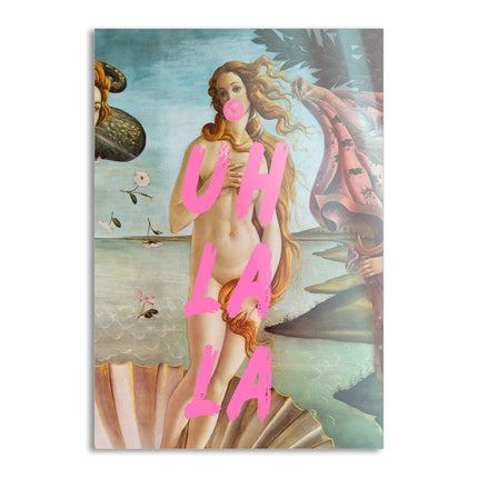 Uh la la - Leinwandbild Quotes (Canvas) kaufen bei Linkreich – Jetzt entdecken!