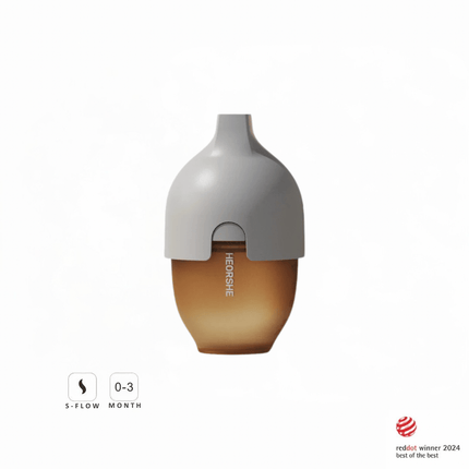 Ultra Wide Neck Baby Bottle 160ml (Grau) (Babyflasche) kaufen bei Linkreich – Jetzt entdecken!