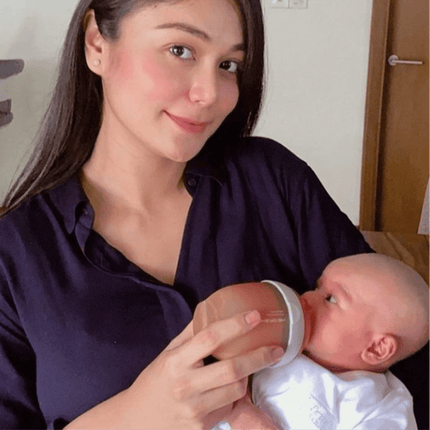 Ultra Wide Neck Baby Bottle 160ml (Grau) (Babyflasche) kaufen bei Linkreich – Jetzt entdecken!