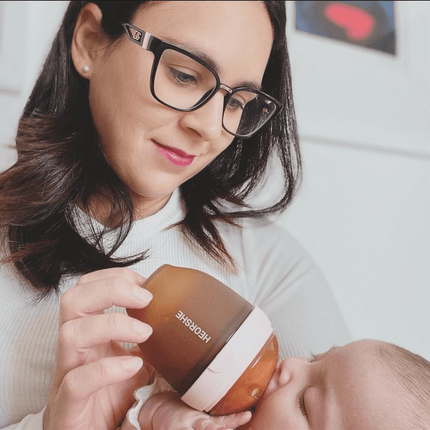Ultra Wide Neck Baby Bottle 160ml (Rosa) (Babyflasche) kaufen bei Linkreich – Jetzt entdecken!