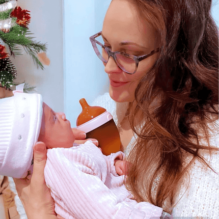 Ultra Wide Neck Baby Bottle 160ml (Rosa) (Babyflasche) kaufen bei Linkreich – Jetzt entdecken!