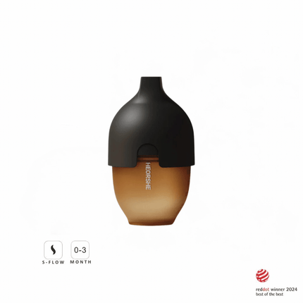 Ultra Wide Neck Baby Bottle 160ml (Schwarz) (Babyflasche) kaufen bei Linkreich – Jetzt entdecken!