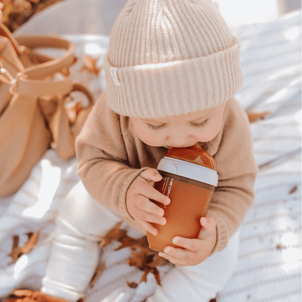 Ultra Wide Neck Baby Bottle 240ml (Grau) (Babyflasche) kaufen bei Linkreich – Jetzt entdecken!