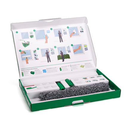 UNGER ErgoTec 2in1 Starterset für die Glasreinigung