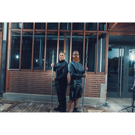 UNGER OptiLoc Stange 3-teilig, Teleskopstange für die Glasreinigung