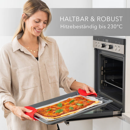 Untersetzer aus Silikon Topfuntersetzer Pfannenuntersetzer Topflappen rund & eckig Rot - 4er Set (Topfuntersetzer) kaufen bei Linkreich – Jetzt entdecken!