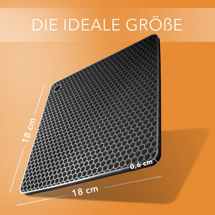 Untersetzer aus Silikon Topfuntersetzer Pfannenuntersetzer Topflappen Schwarz - 4er Set (Topfuntersetzer) kaufen bei Linkreich – Jetzt entdecken!