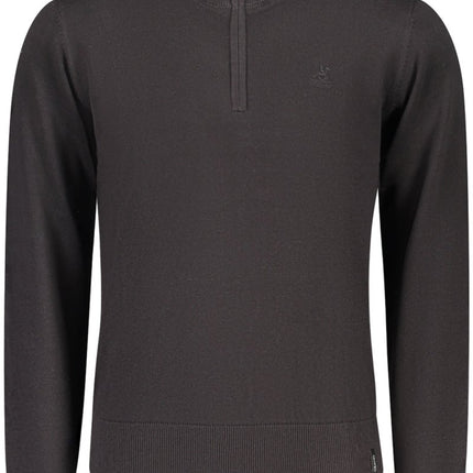 SEO. U.S. GRAND Herren Oberteile – Pullover, mit Reißverschluss - Schwarz Linkreich