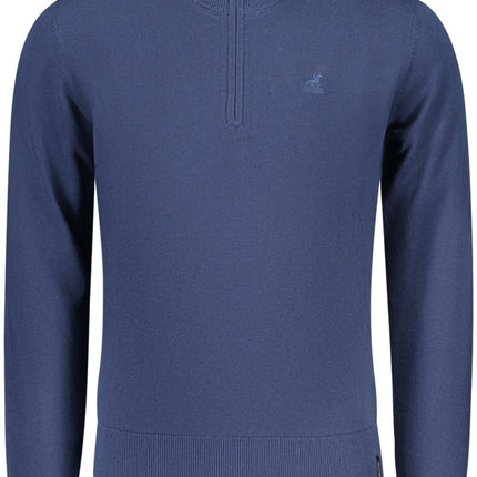 SEO. U.S. GRAND Herren Oberteile – Pullover, mit Reißverschluss - Blau (BLA2070) Linkreich
