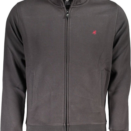 SEO. US GRAND Herren - Sweatshirt mit Reißverschluss, grün - Grau Linkreich