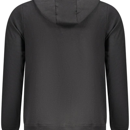 SEO. U.S. GRAND Herren - Sweatshirt mit Reißverschluss – Kapuze, 2 Taschen – Grün - Schwarz Linkreich