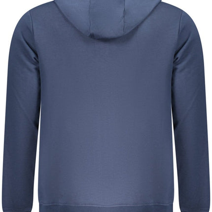 SEO. U.S. GRAND Herren - Sweatshirt mit Reißverschluss – Kapuze, 2 Taschen – Grün - Schwarz Linkreich