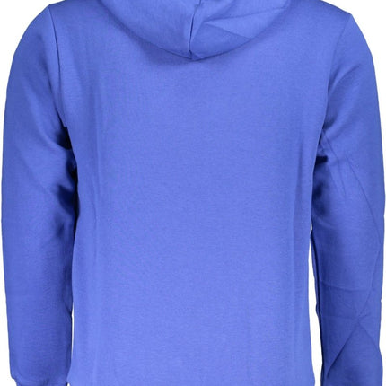 SEO. US GRAND Herren - Sweatshirt mit Reißverschluss, schwarz - Blau Linkreich